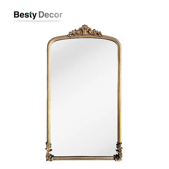 Didmeninė prekyba dideliais stovinčiomis grindimis medinio rėmo veidrodžiais svetainei